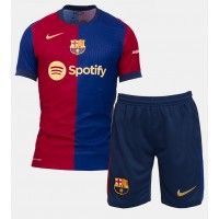 Barcelona Robert Lewandowski #9 Domaci Dres za djecu 2024-25 Kratak Rukav (+ Kratke hlače)